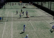Inspire tennis lessons for kids sydney north shore Junior group program coach lesson Killara Lawn Tennis Club 14